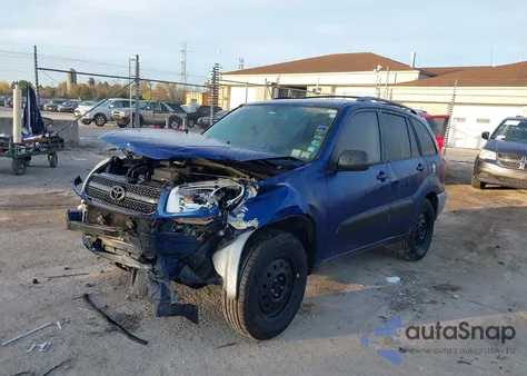 2005 Toyota Rav4 из США, поврежденный, VIN JTEGD20V350083856